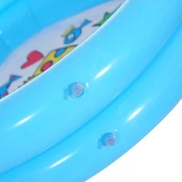 Garden Round Inflatable Baby Swimming Pool Portable Little Pump Pool Kiddie Paddling Pool Indoor Outdoor Water Games Play Center 4