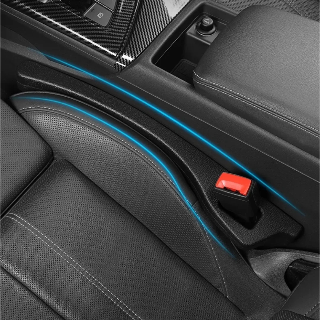 1Pair Car Seat Gap Plug Anti-Seat Leakage Chair Seat Sealing Strip Seam Front Gap Filling Plug Car Interior Accessories car seat gap filler