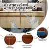 Solid Wood Bathroom Dresser Set - Floating Bathroom Dresser with Sink, Smart LED Anti-Fog Mirror Cabinet, Large Capacity Cabinet 4