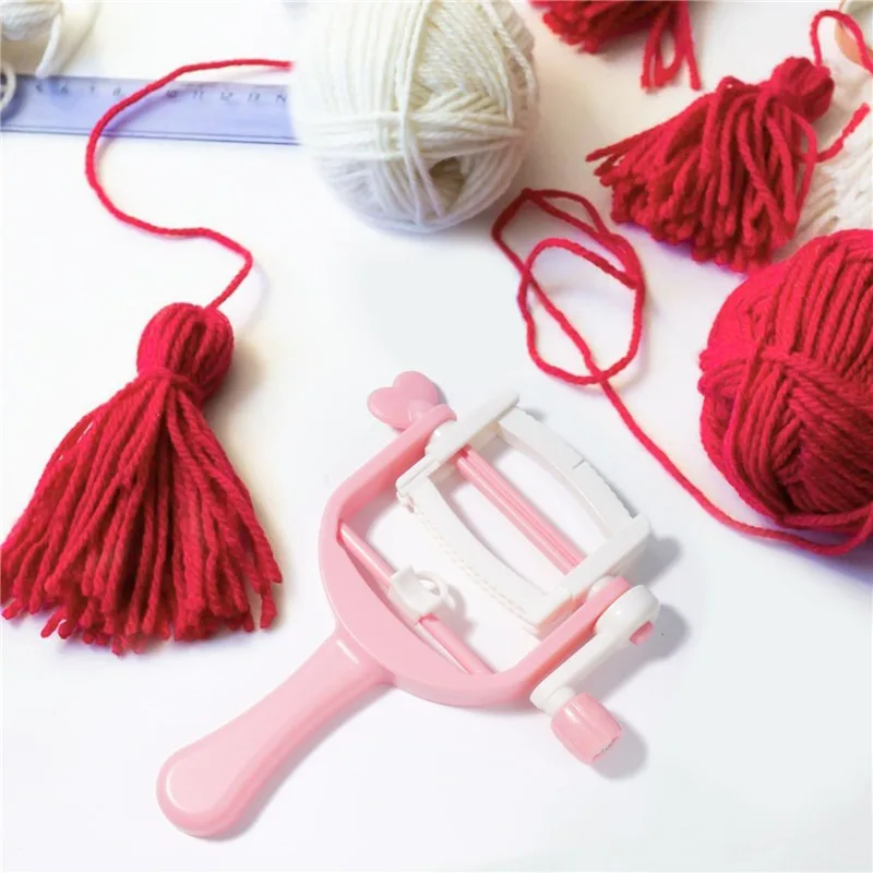 DIY Household Hand Cranked Rope Knitting Machine Rope Winding Machine Hand Cranked Knitting Tool