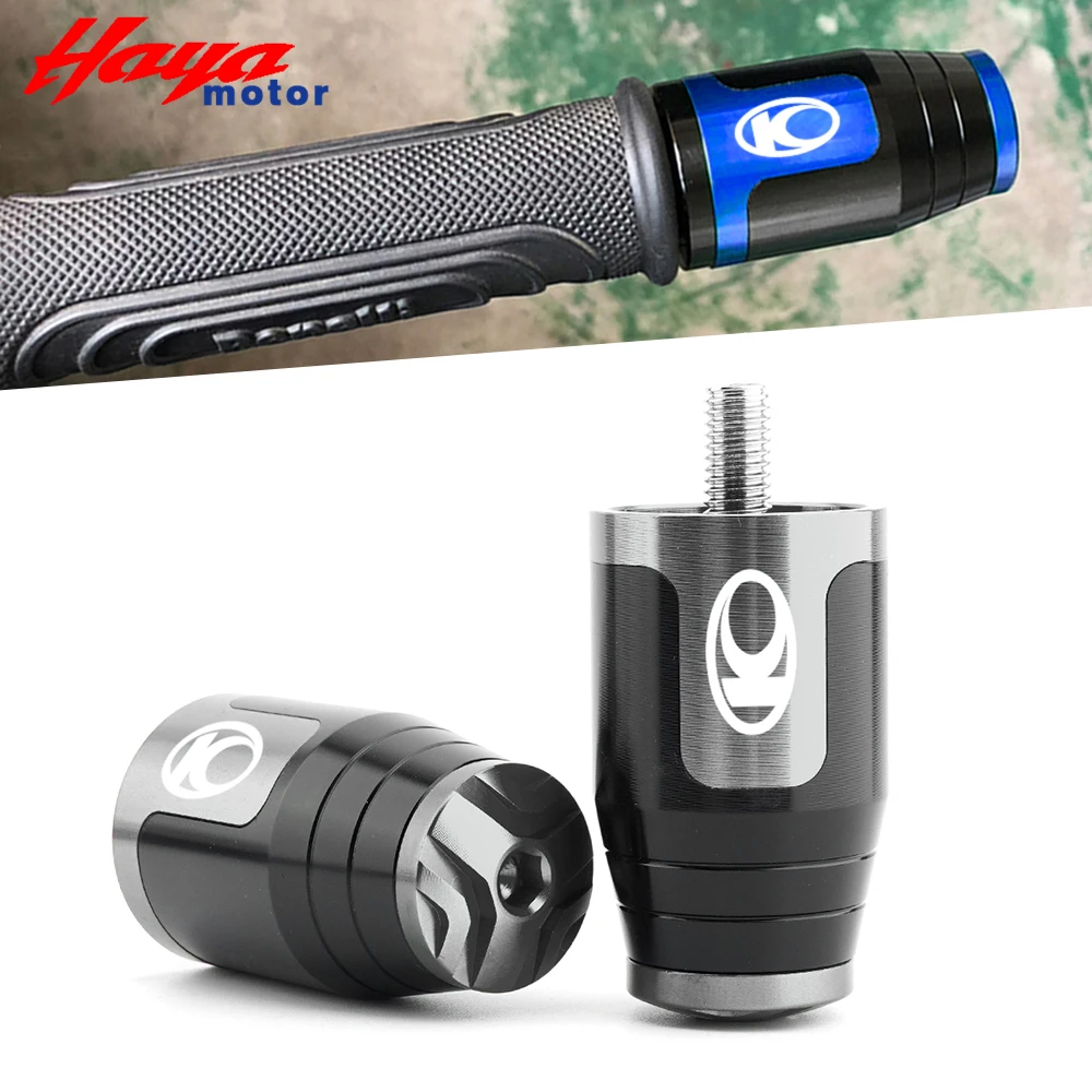 

For KYMCO Downtown DT 200i 300i 350i 125 200 250 350 AK550 Xciting 250 300 350 400 400S 500 Handlebar Handle Grips End 22MM 7/8"