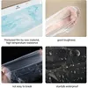 1-6PCS Bath Bag Travel Disposable Bathtub Cover Portable Bath Bucket Film Easy Liner Thickened Travel Hotel Shower Bags 1.2*2.6m 6
