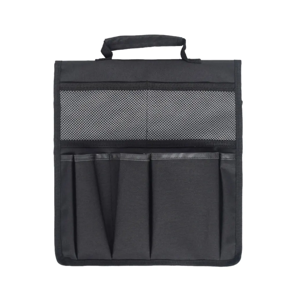 Black Foldable Garden Kneeler Tool Bag For Easy Carrying Save Space Work Portable Storage Bags