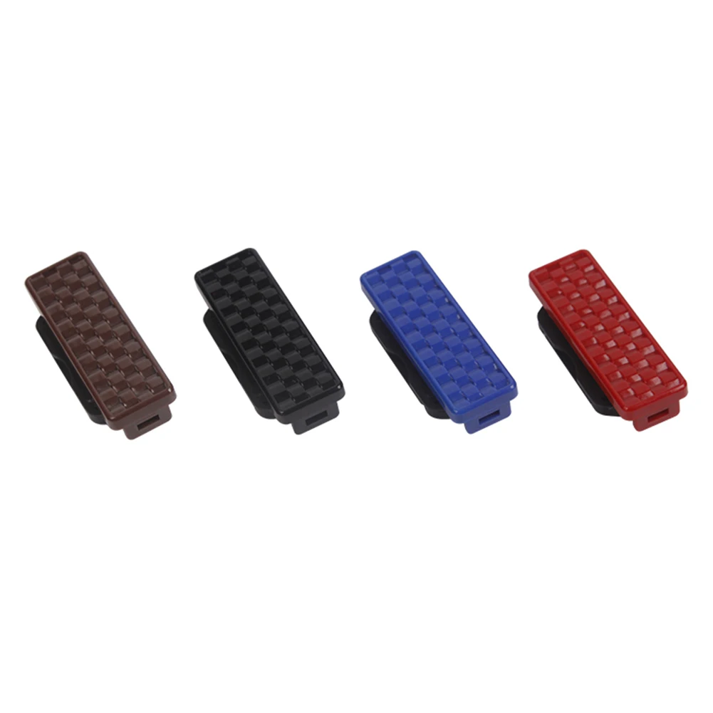1 Pair ABS Car Seat Belt Clips Buckles Shoulder Tension Adjuster Strap Clamps Simple Operation with a Break out Open