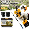25.2V 45mm Cordless Pruner Lithium-ion Pruning Shear Efficient scissors Bonsai Electric Tree Branches garden tools 1