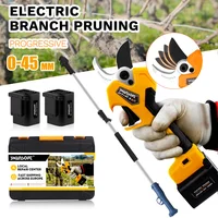 25.2V 45mm Cordless Pruner Lithium-ion Pruning Shear Efficient scissors Bonsai Electric Tree Branches garden tools 1