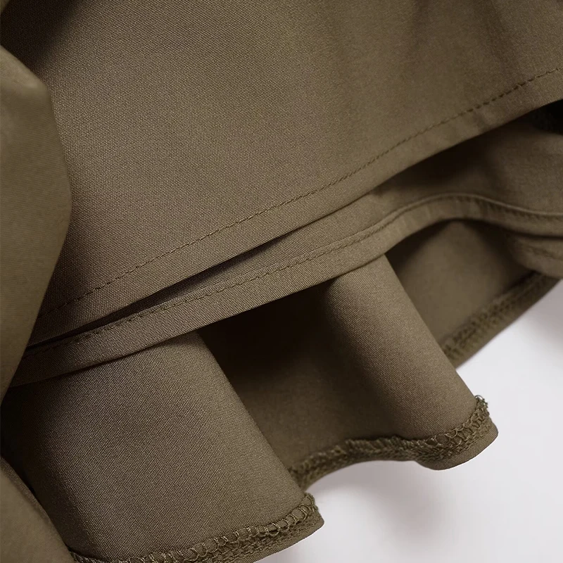 Chic Woman Pleated Skirt Women High Waist Short Skirts For Women 2025 Summer Mini Skirt Ruffes Elegant Women's Party Skirts