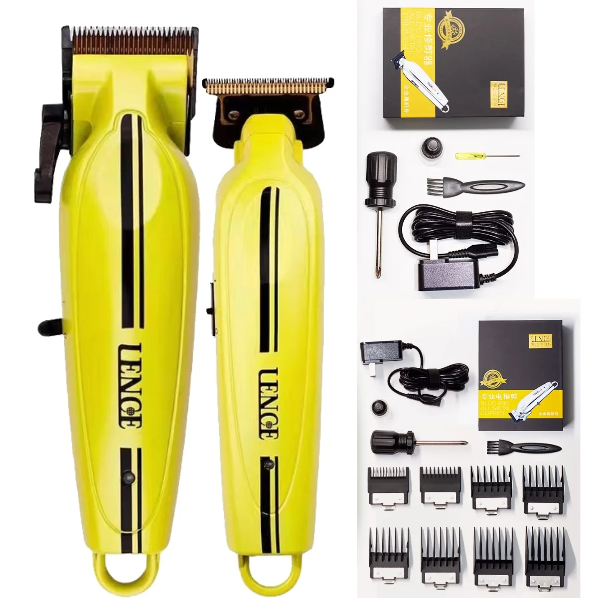 

New LENCE PRO Men's Exclusive Barbershop Hair Salon Electric Hair Clipper All Metal Body High Power Motor 7200RPM Trimmer