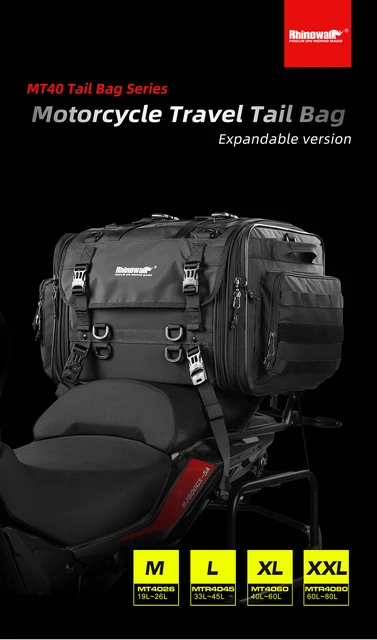 Borsa Posteriore Moto ROCKBROS 13L Impermeabile - Bauletto Rigido Con Tracolla - Foto 7