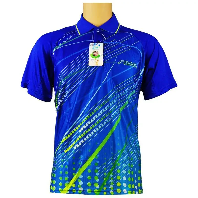 Original Stiga Table Tennis Clothes For Men Women Clothing T-shirt Short Sleeved Shirt Ping Pong Jersey Sport Jerseys