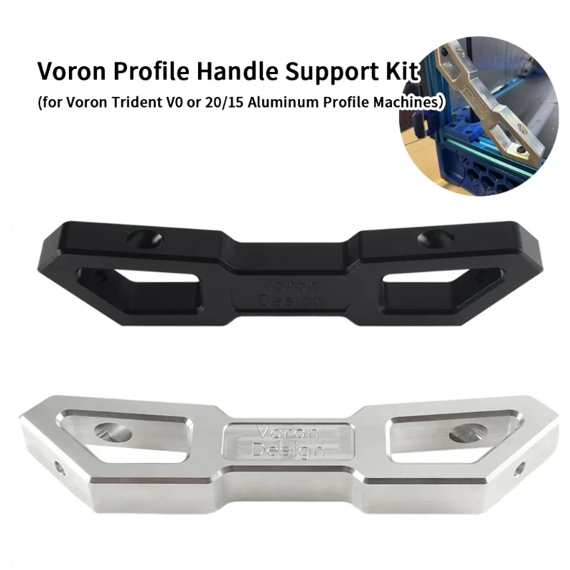 

Replacement Handle Support Bracket Without Anodizing for Voron/VzBoT 20 Aluminum 3D Printers Accessories