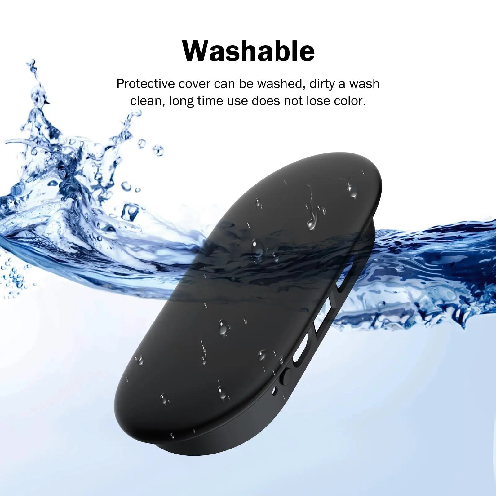 Silicone Protective Case for Google TV Streamer 4K 2024 Washable Dustproof Host Protection Cover Luminous Version 6