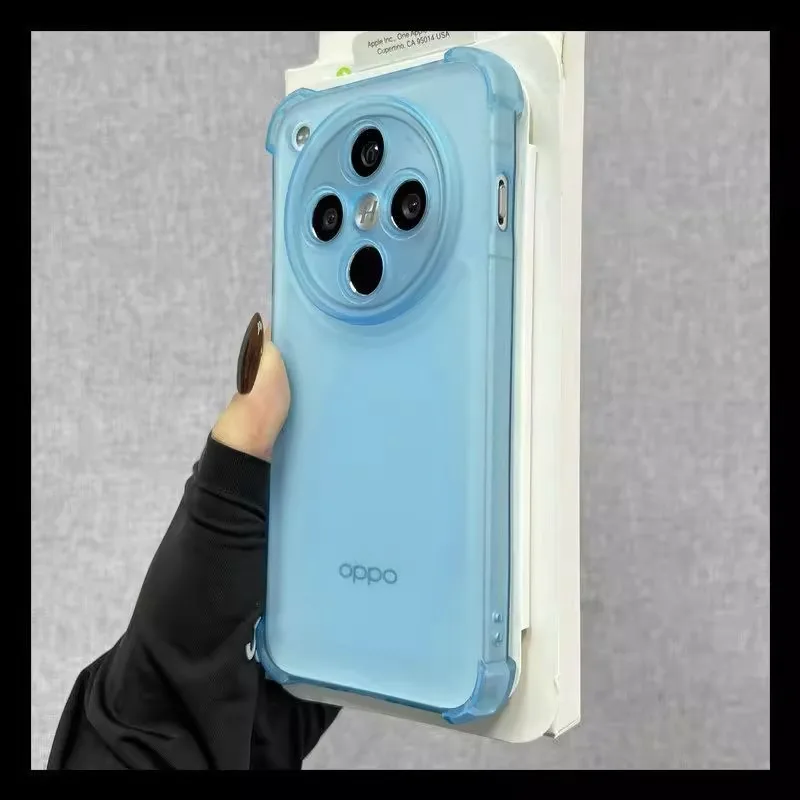 Shockproof Matte Soft Phone Case - Translucent Silicone Bumper