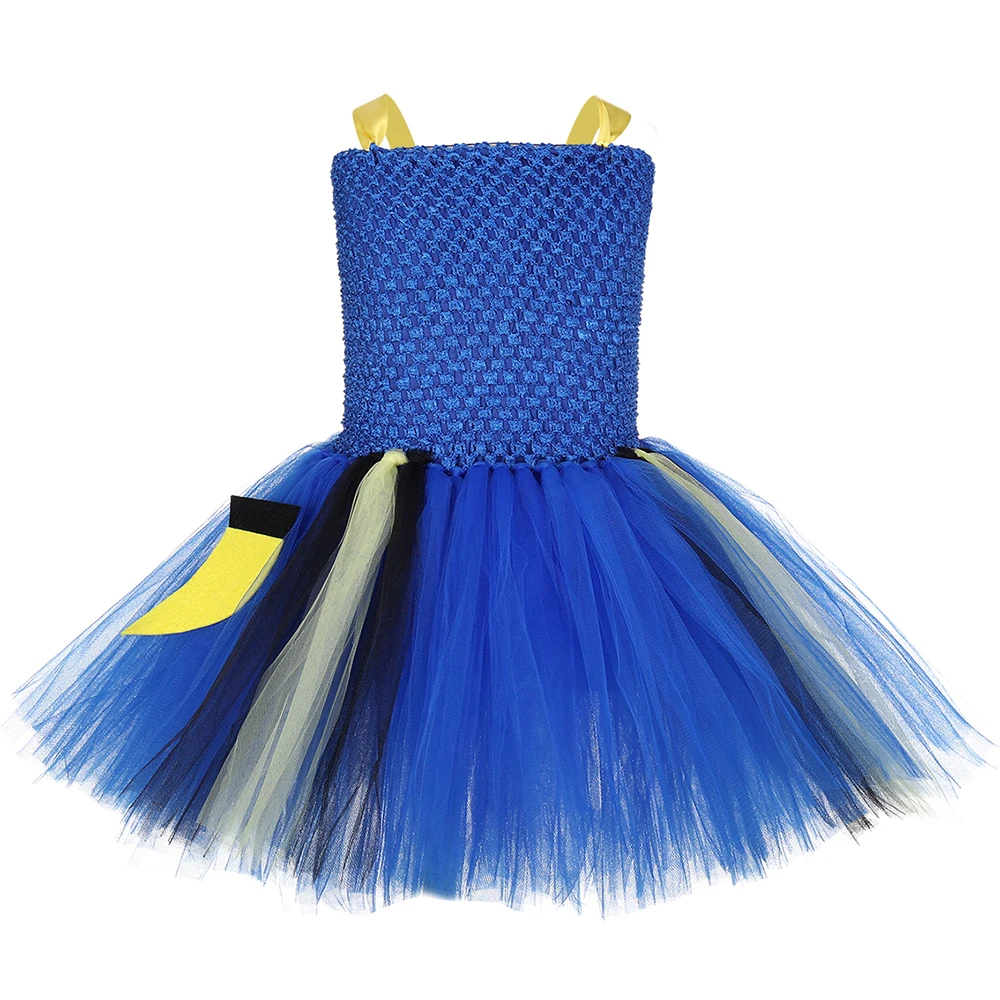 Fishy Fest Turqoise Girl's Bungee Dress main image 0
