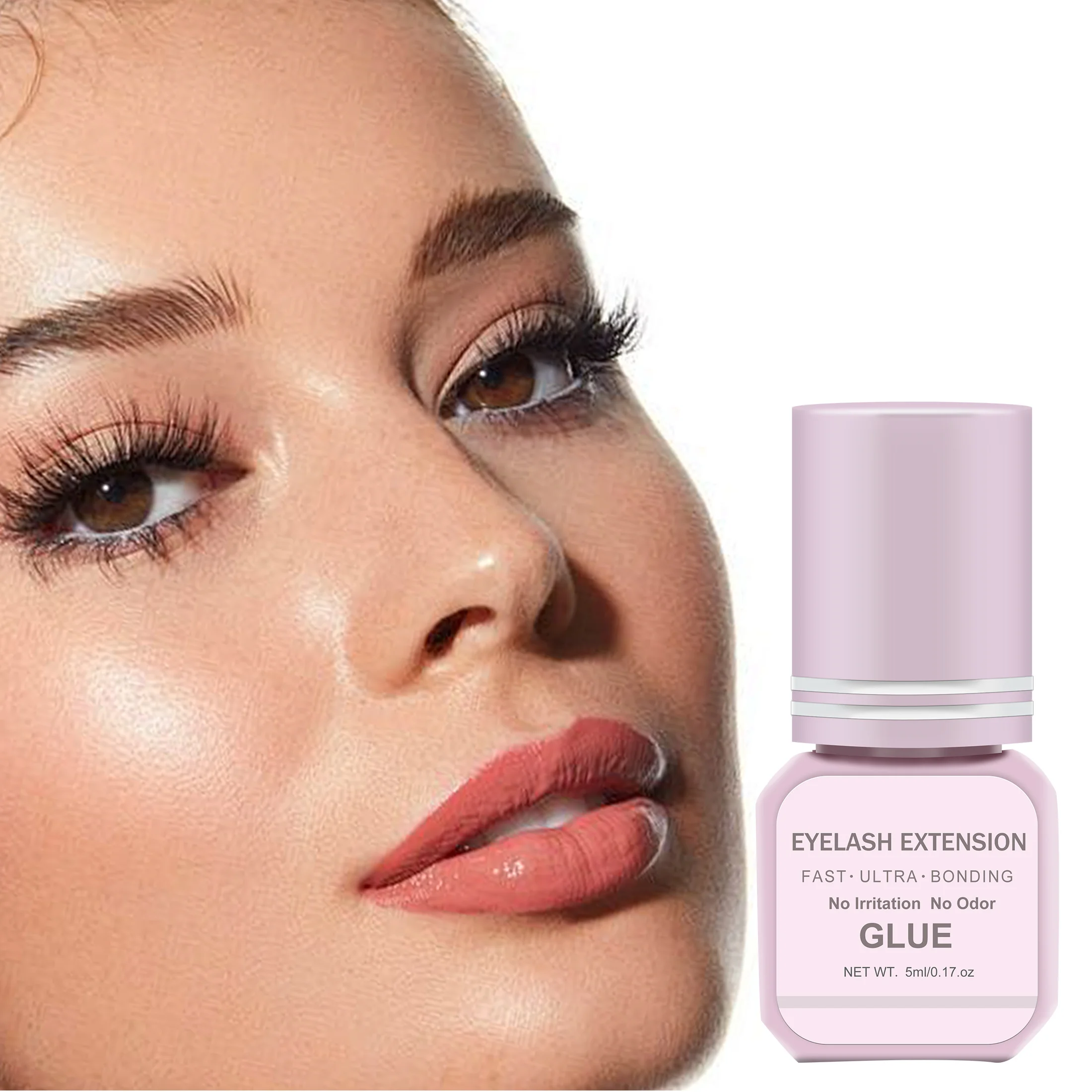 5 مل غراء تمديد الرموش يدوم لمدة 7 أيام، عديم الرا...