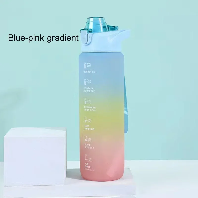 Summer Large-capacity Cup Outdoor Large Water Bottle Multi-color Fitness Kettle Portable Sports Kettle