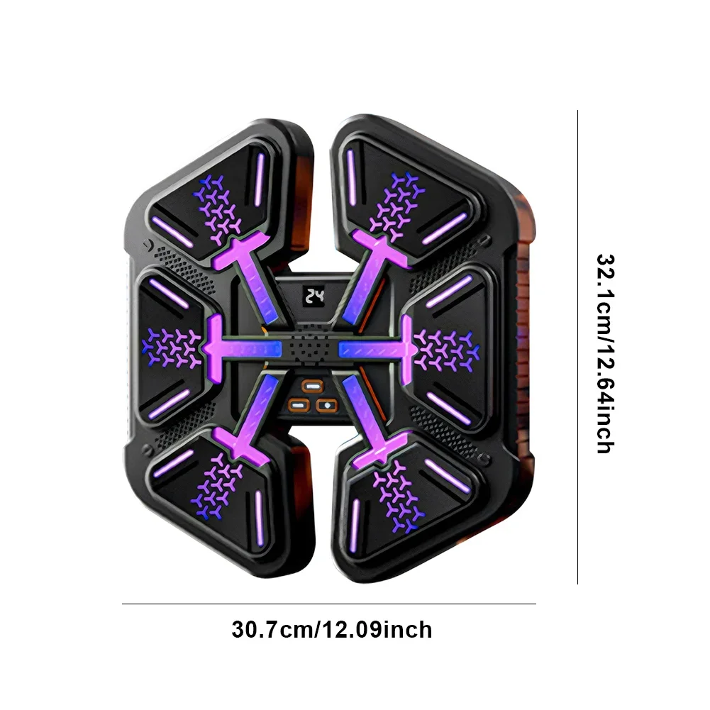 Music Boxing Machine Boxing Training Punching Equipment Type C Charging Smart Bluetooth-Compatible Machine for Exercise