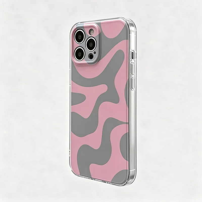 Macaron Contrast Color Phone Case
