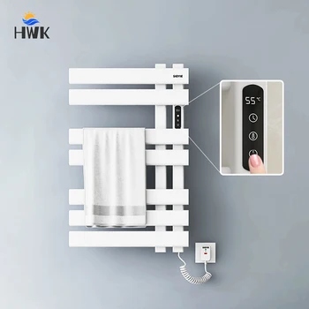 ราวแขวนผ้าเช็ดตัวไฟฟ้าสีดำ/ขาว พร้อมระบบควบคุมอุณหภูมิ ตั้งเวลาได้ พร้อมฟังก์ชั่น Wifi 1