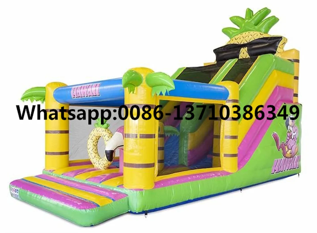 

Commercial hot-selling outdoor inflatable slide castle park BD-122