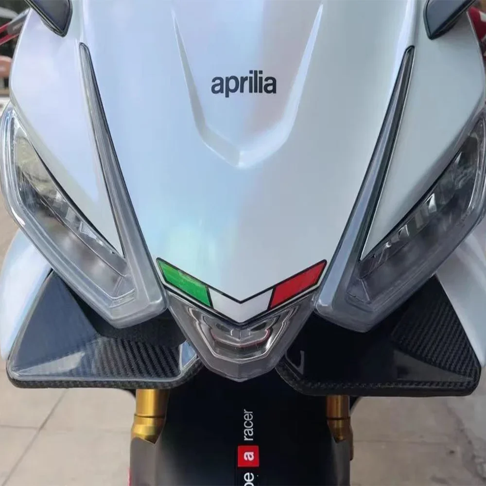 For Aprilia RS660 New Naked Front Spoiler Winglet Aerodynamic Wing Kit Spoiler Real Carbon Fiber