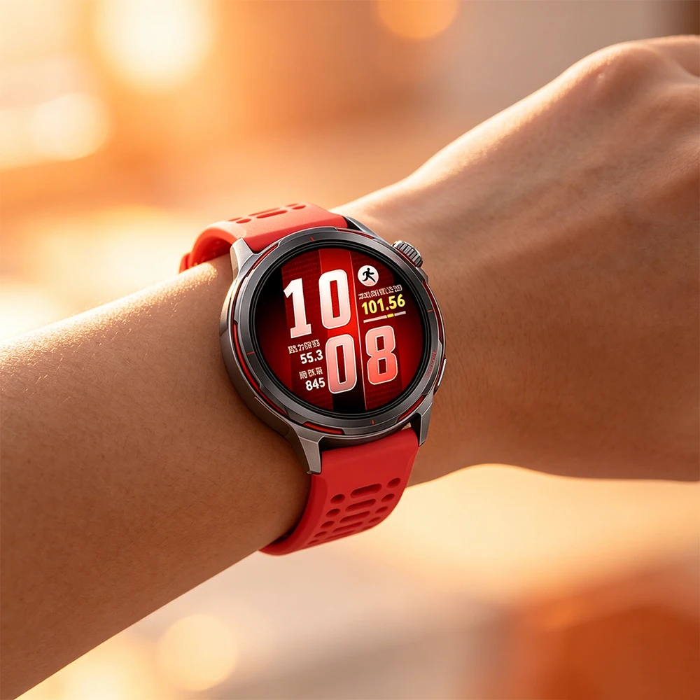 Breathable Silicone Wrist Strap for Smartwatches - Available in 20mm & 22mm Sizes