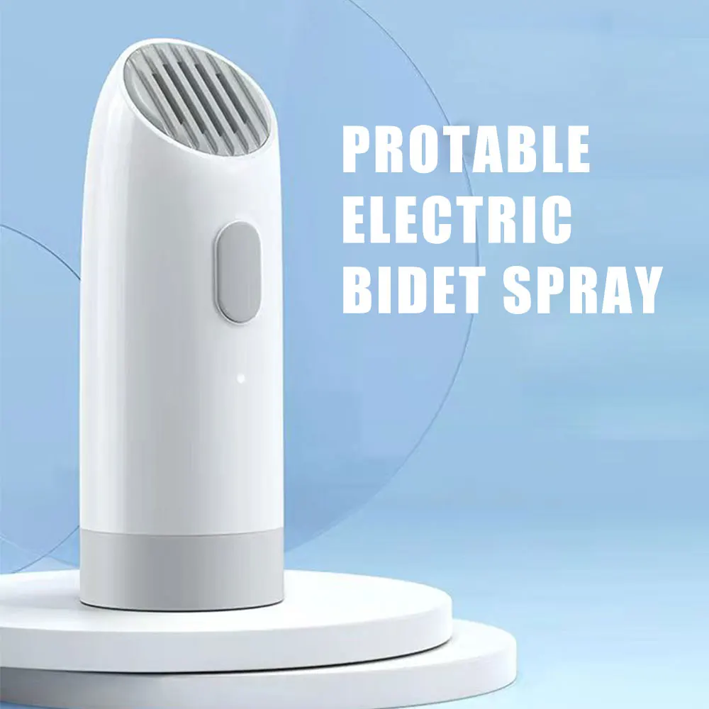 

Portable Travel Hand Held Electric Bidet Sprayer Personal Cleaner Baby Care Hygiene Large Capacity Bottle Spray Washing