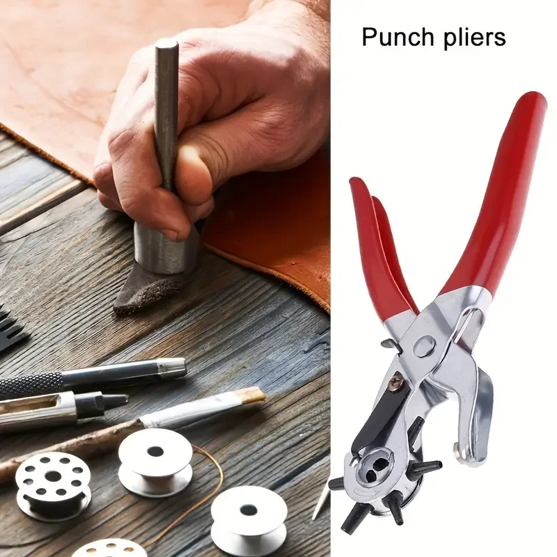 Leather Belt Hole Punch Pliers Create holes in belts