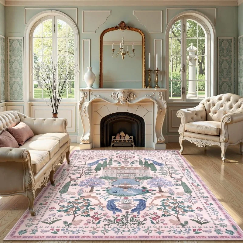Modern Abstract Living Room Carpet Luxury Large Bedroom Bedside Decorative Rug Ideal Soft Non-slip Sofa Coffee Table Floor Mat 4