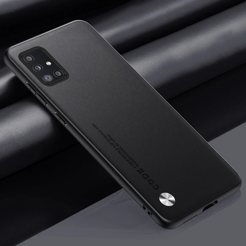 Luxury PU Leather Silicone Protection Phone Case Cover
