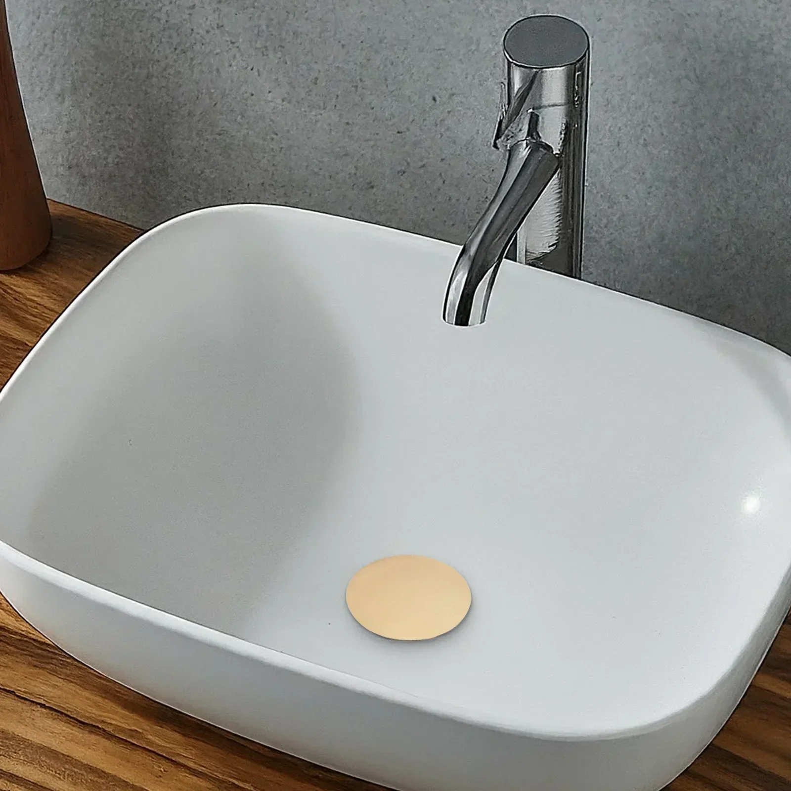 2 Stainless Steel Kitchen Sink Faucet Hole Cover Basin Hole Sealing Plug Gold/gray/bronze For 12-49mm Diameter Sink Stopper
