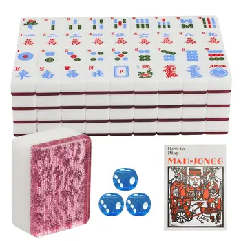 Luxury Pink Mahjong Set 1