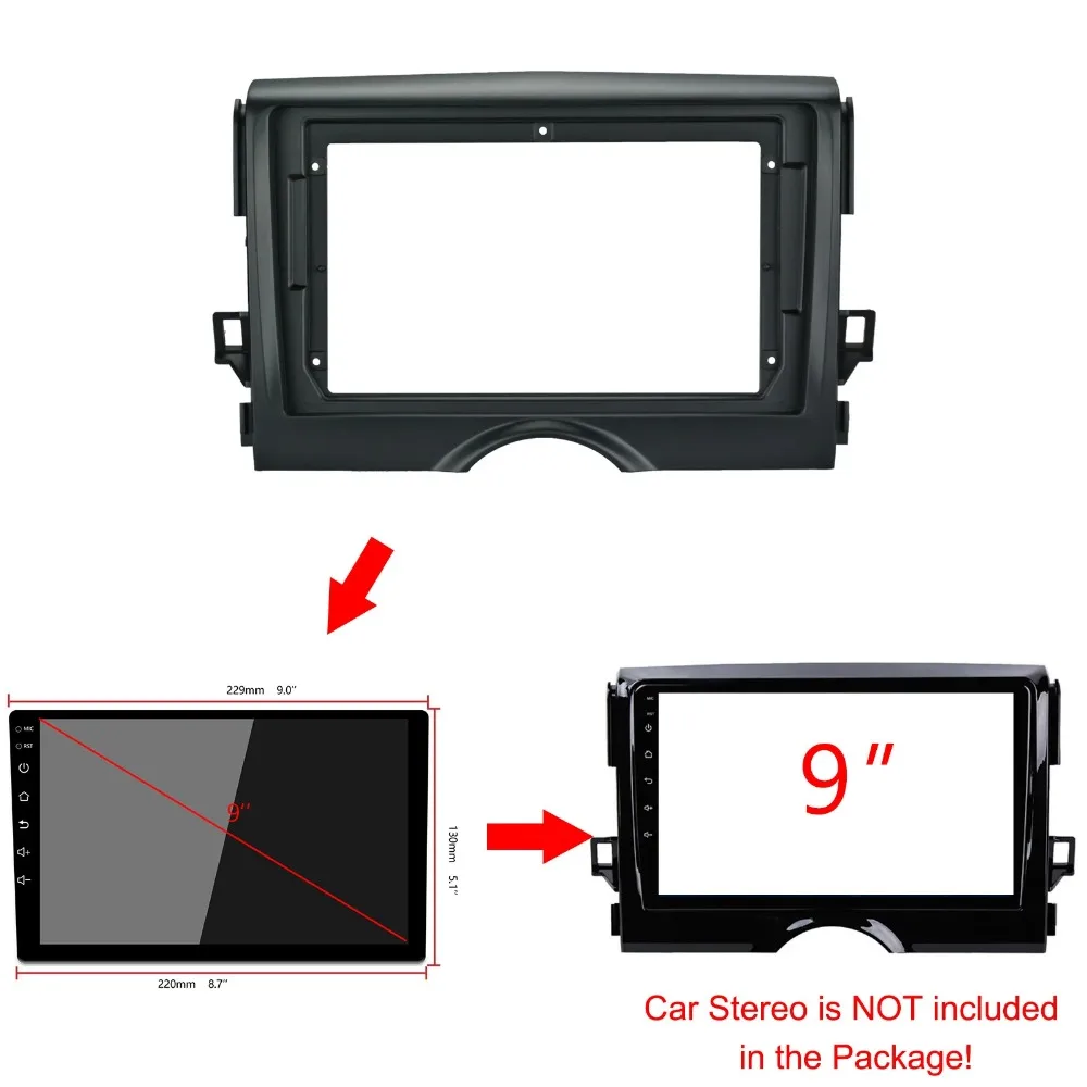 Ezonetronics ڵ ׷ , Fascia ׷ г, DVD ġ  , ȵ̵ , Toyota REIZE Mark-X 2011-2019
