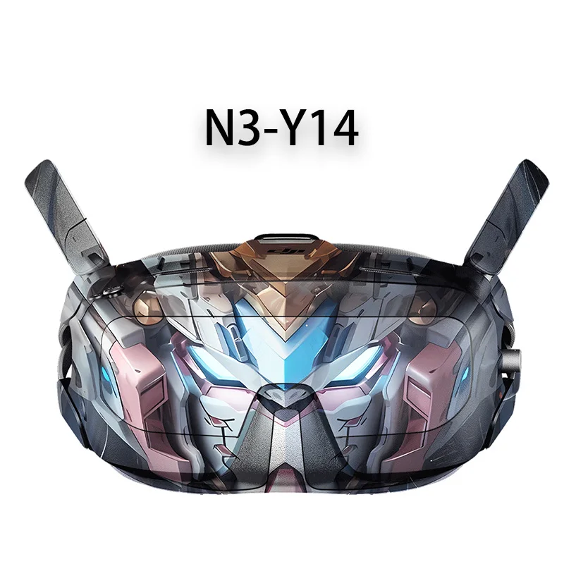 For DJI Goggles N3 Stickers NEO Flying Glasses N3 Decorative Decals PVC Waterproof Skin Anti-scratch Protective Film Accessories