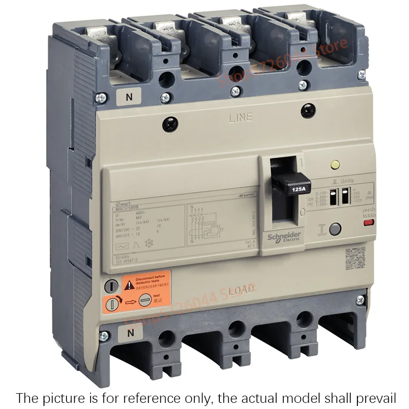 

NSC Plastic-case distribution protection circuit breaker 4P,10kA,Frame current 100A NSC100B4060N NSC100B4080N NSC100B4100N rcbo