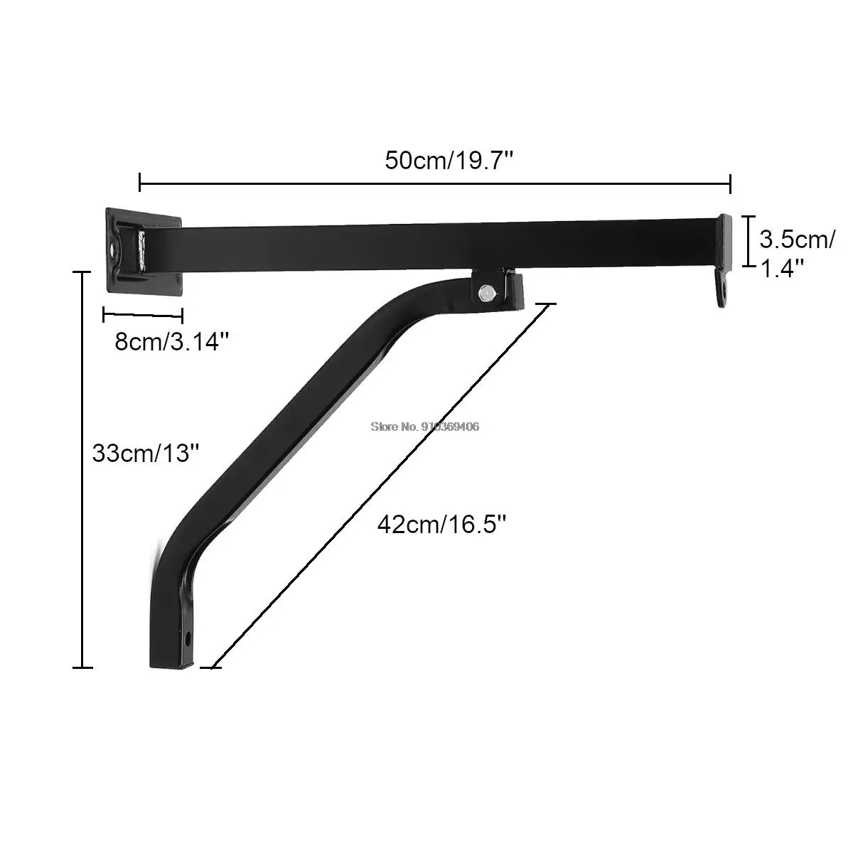 100KG Bearing Heavy Duty Punch Boxing Bag Metal Wall Mount Bracket Hanging Stand (Only Bracket) Stand Hanger Frame Steel