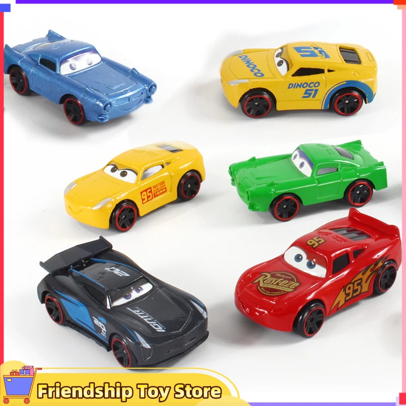 

Машинки из сплава Disney Mcqueen 3, мультяшная гоночная модель, крутая сестра, маленькая машинка, раздвижная машинка для мальчиков, Аниме периферийные игрушки