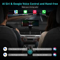 Lecteur multimédia Android pour voiture 10,25'' - Nouveau DVR de voiture - CarPlay sans fil - Écran tactile IPS - Enregistreur vidéo Bluetooth - FM AUX 2