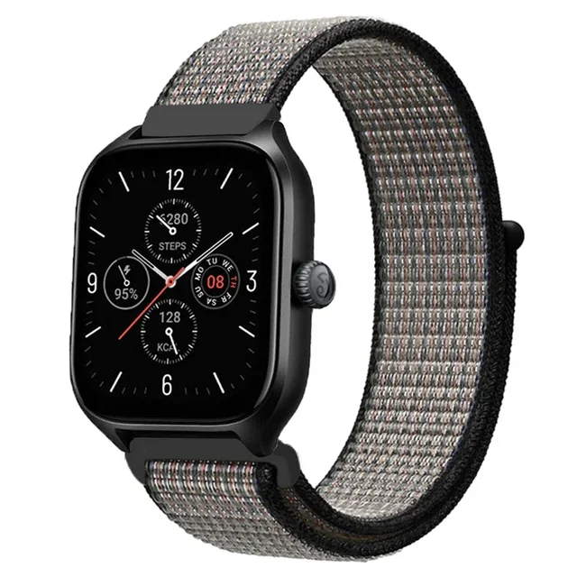 Nylon Loop Smartwatch Band - Adjustable Strap in 20mm/22mm Sizes