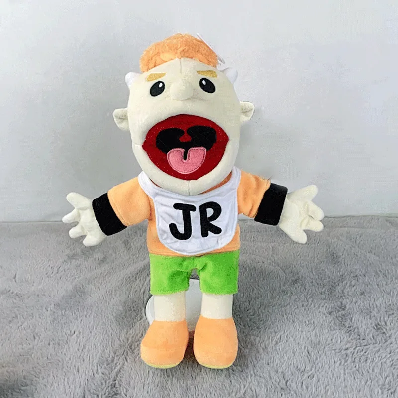 Poupées en peluche douce pour garçons, marionnette à main Jeffy