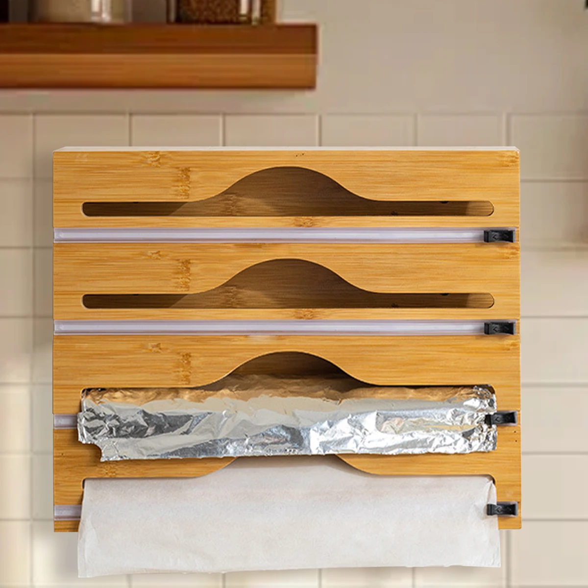 Bamboo Wrap Dispenser 6