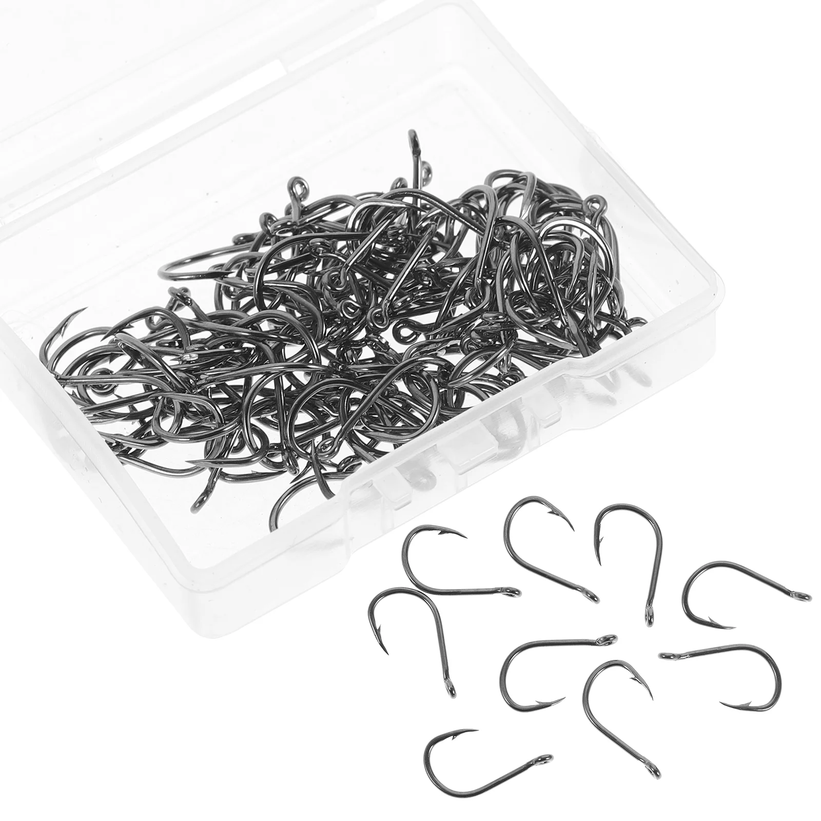 

200pcs Fishing Hook High Carbon Steel Barbed Fish Small Fishing Hook Supply