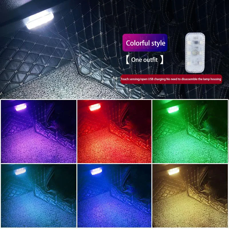 Xiaomi Wireless Inductive Car Interior Atmosphere Lights Magnetic Charging Ambie