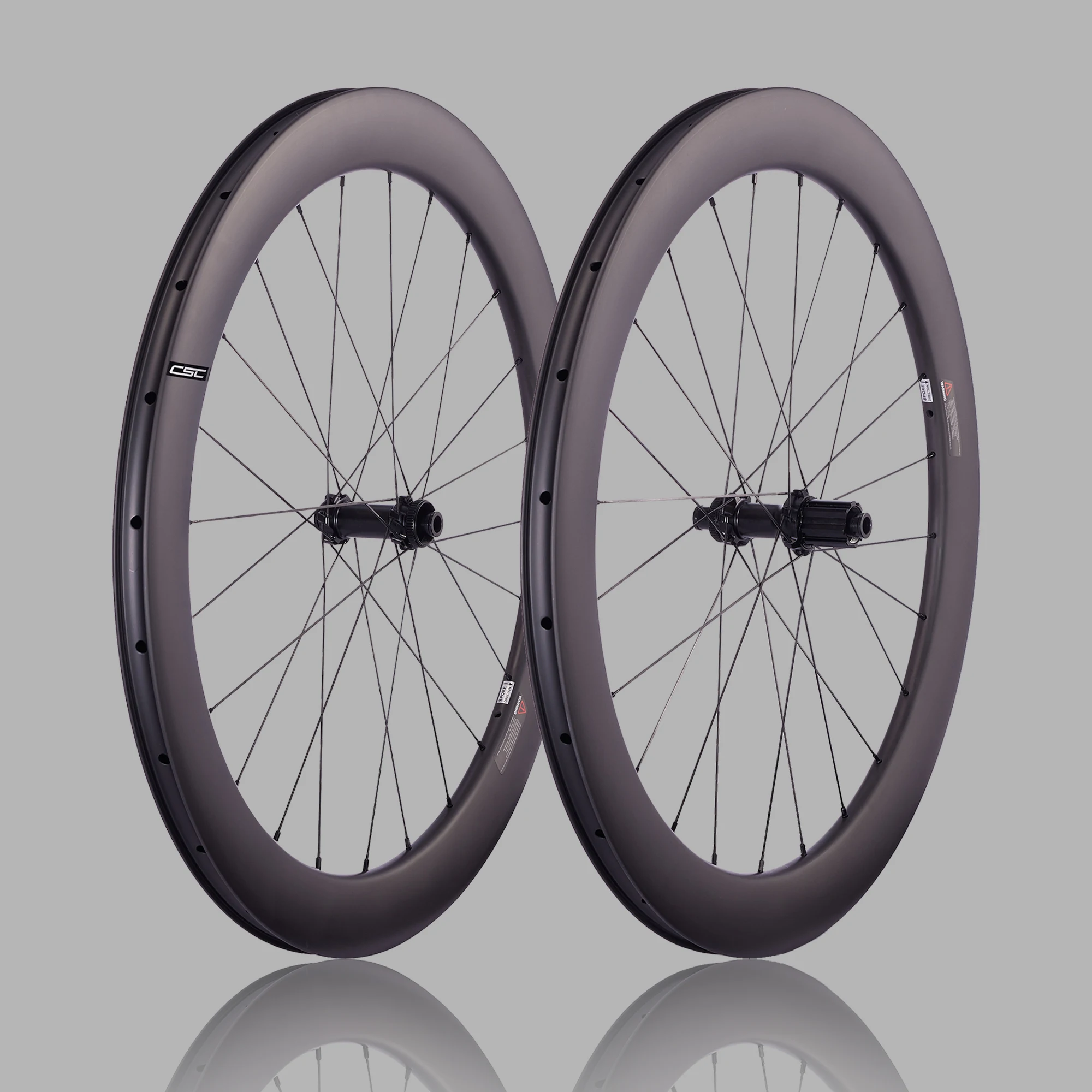 Paire De Roues Carbone 700C Frein à Disque Pour Vélo Route - Largeur 45/50, Moyeu HG/MS/XDR, Neuve Sous Emballage