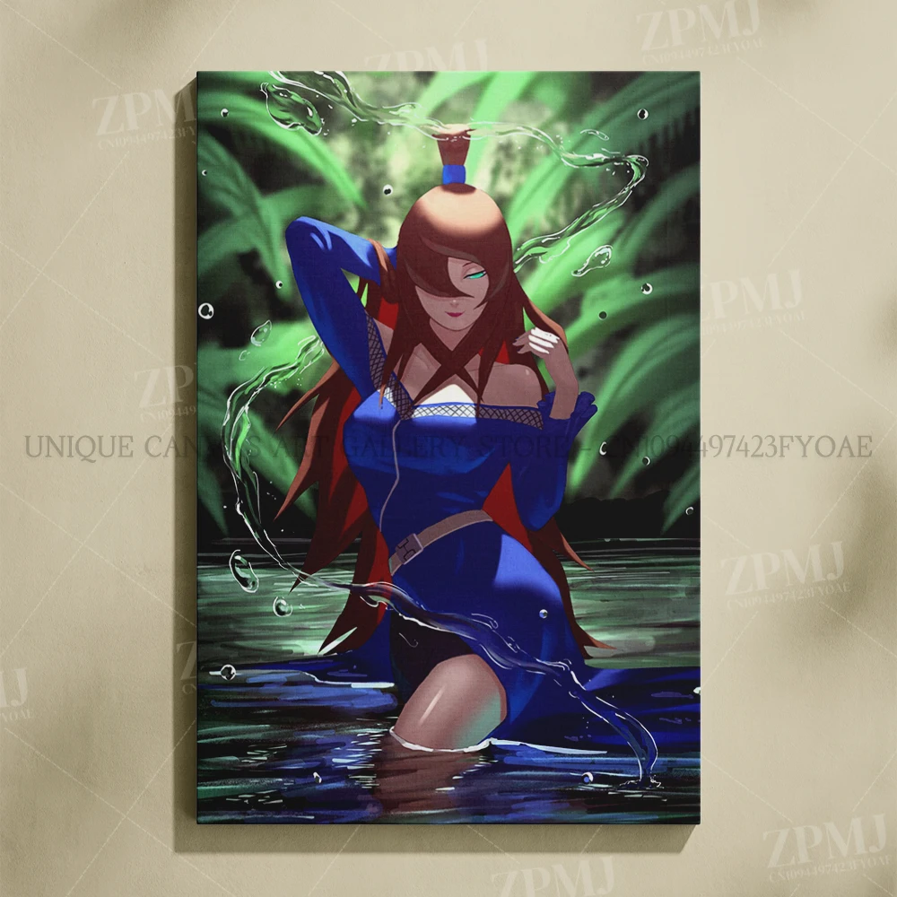 Anime Wall Art: Uchiha Madara Canvas Painting - Japanese Style Home Decor