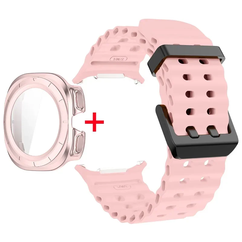 Ultimate 2-in-1 Watch Protection & Style Set with Strap, Case, and Screen Protector
