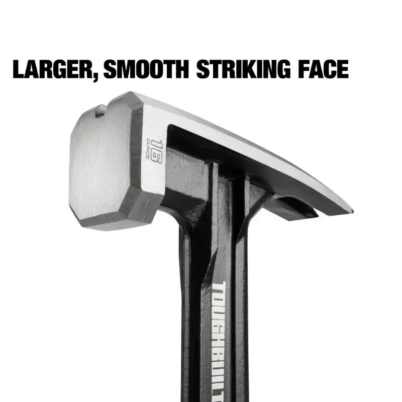 TOUGHBULILT TB-H1-1R-S16 TB-H1-1R-S18 16/18 oz sheep horn hammer integrated hammer industrial hammer woodworking starting hammer 5