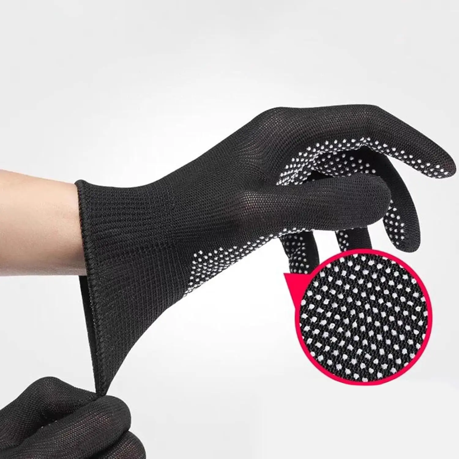 Non Slip Touchscreen Gloves for Men Women Nylon Breathable Half Finger Outdoor Iding Sport Fitness Cycling Garden Labor Gloves