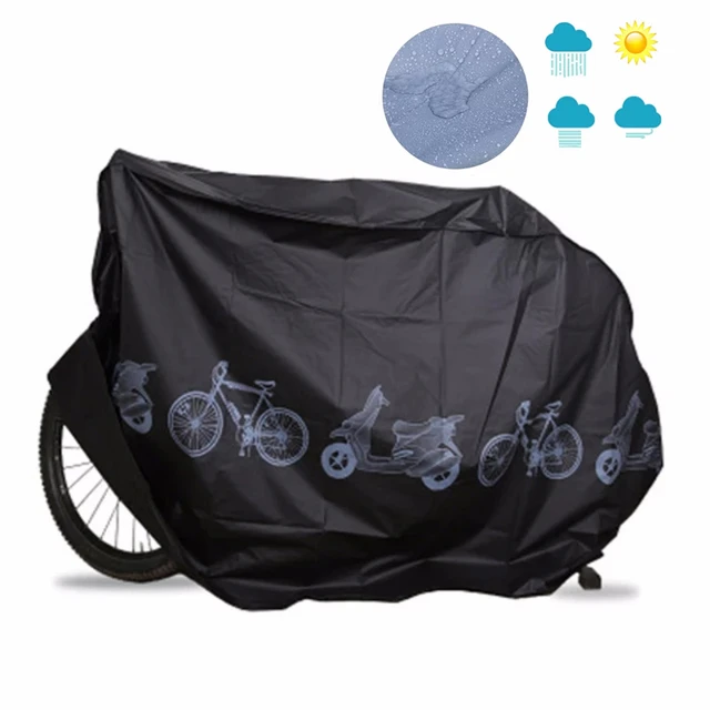 Cubierta impermeable con protección ultravioleta para bicicleta de montaña, funda  de exterior para moto y bicicleta, protección UV, protección contra la  lluvia - AliExpress