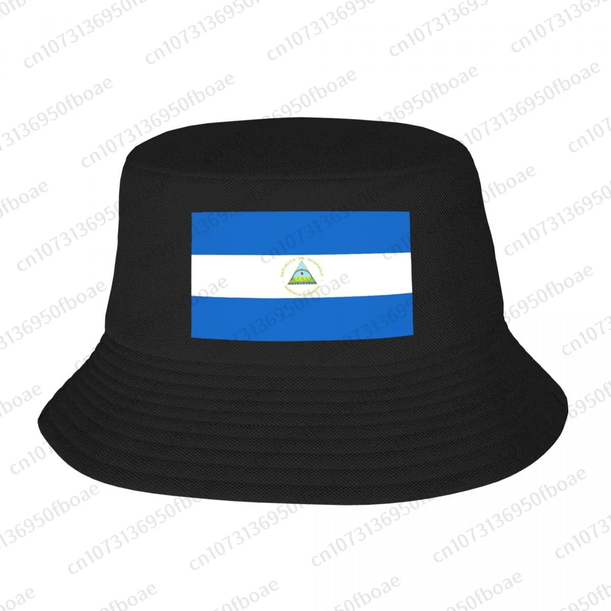 

Nicaragua Flag Summer Fisherman Hats Outdoor Sun Protection Fishing Hunting Cap Men Ladies Sun Hat